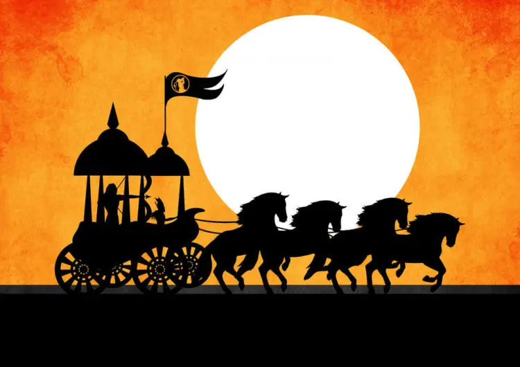 Mahabharat Krishna Arjuna